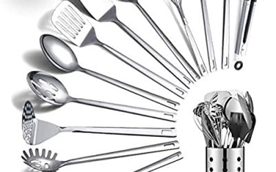 7 Stainless Steel Cooking Utensils Set (October 2026)